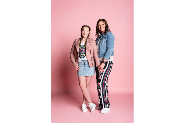 Met mama voor de lens - Sabrina & Kiana
