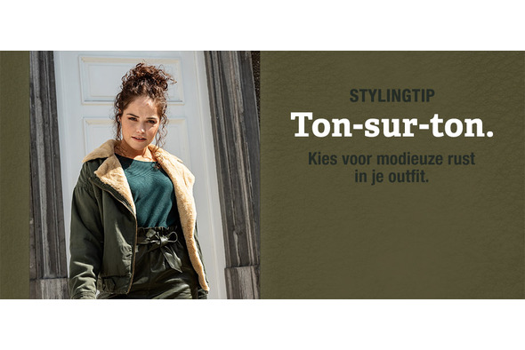 STYLINGTIP - Ton-sur-ton.