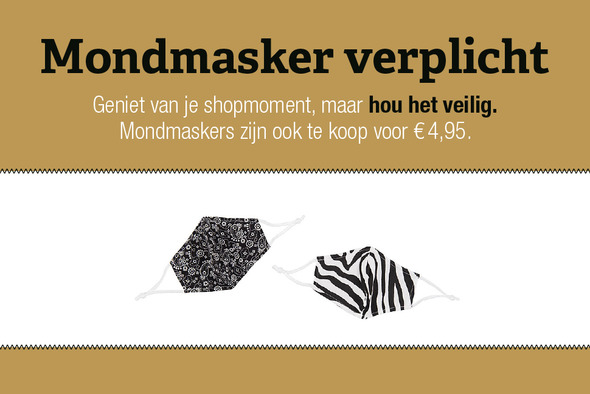 Mondmasker verplicht