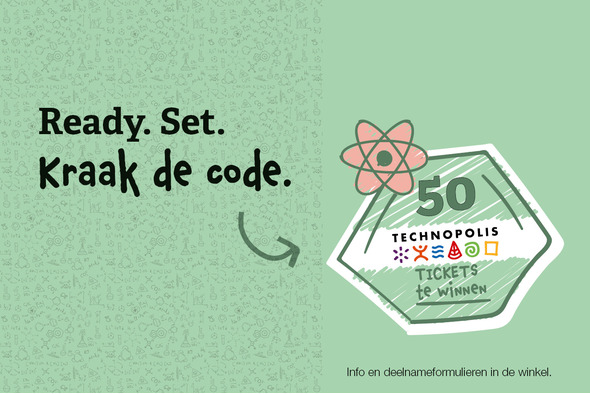 Kraak de code en maak kans op tickets voor Technopolis