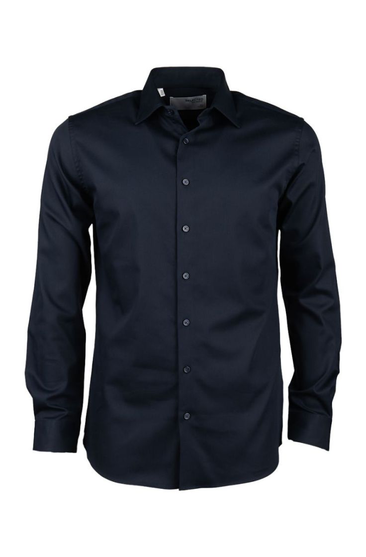 slhslim-performance shirt ls sky captain