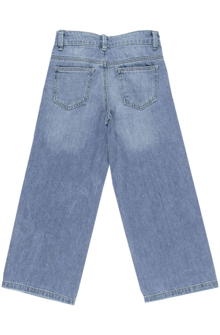 nkfrose wide jeans 5529-be medium blue den