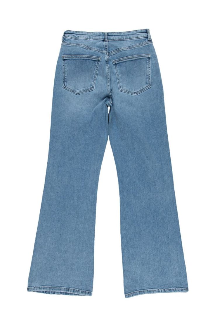 onljuicy hw flared dnm dot023 medium blue den