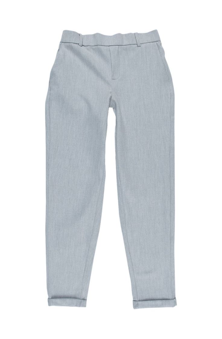 vmmaya mw loose solid pant light grey mela