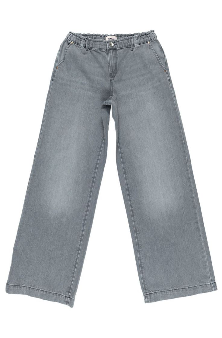 KOGCOMET WIDE LEG DNM MAT624 N Medium Grey Den