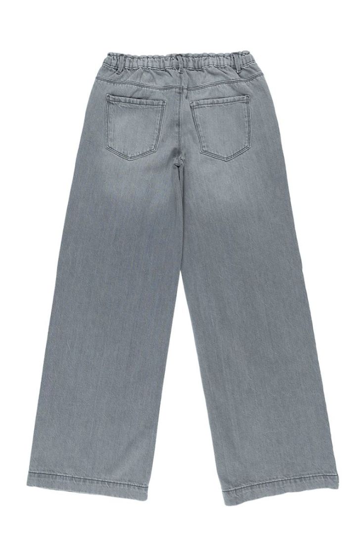 KOGCOMET WIDE LEG DNM MAT624 N Medium Grey Den