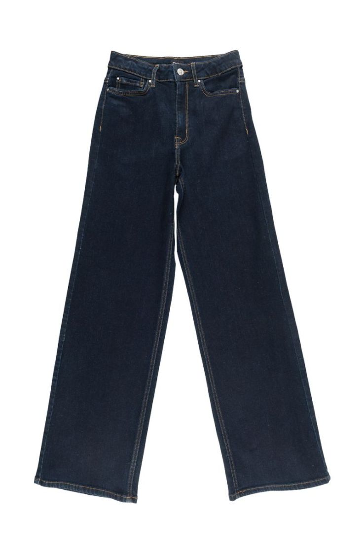 onlmadison blush hw wide dnm r dark blue denim