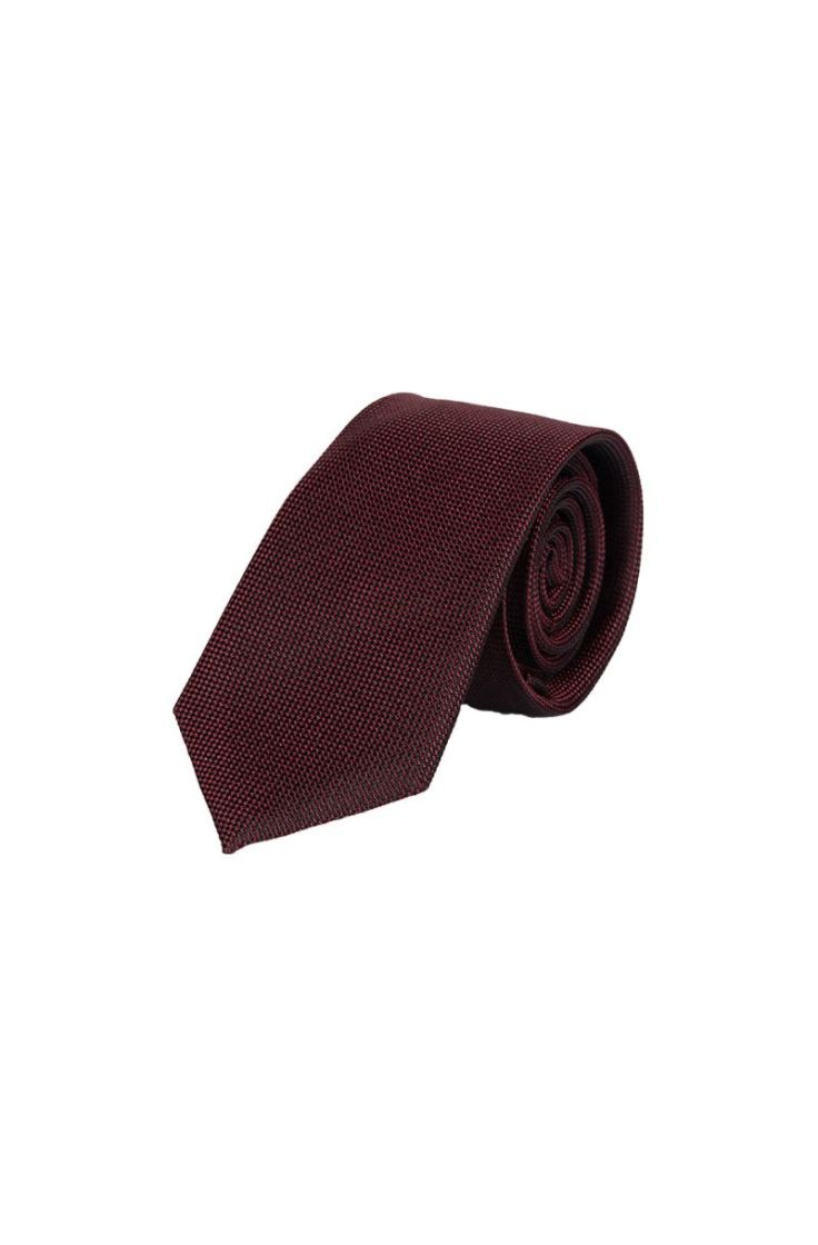 slhnew texture tie 7cm  rum raisin
