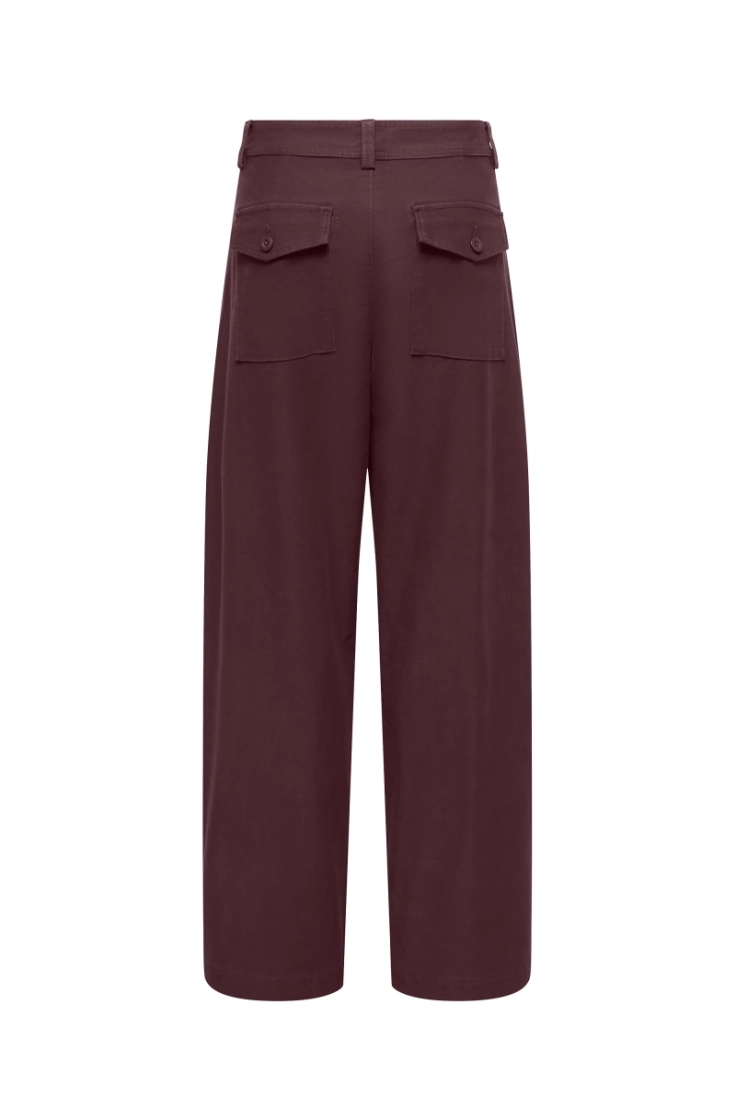 onlclair mw barrel pant pnt fudge