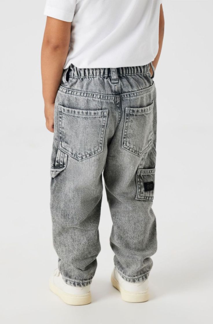 nmmben tap jeans carp 8940-bc medium grey den