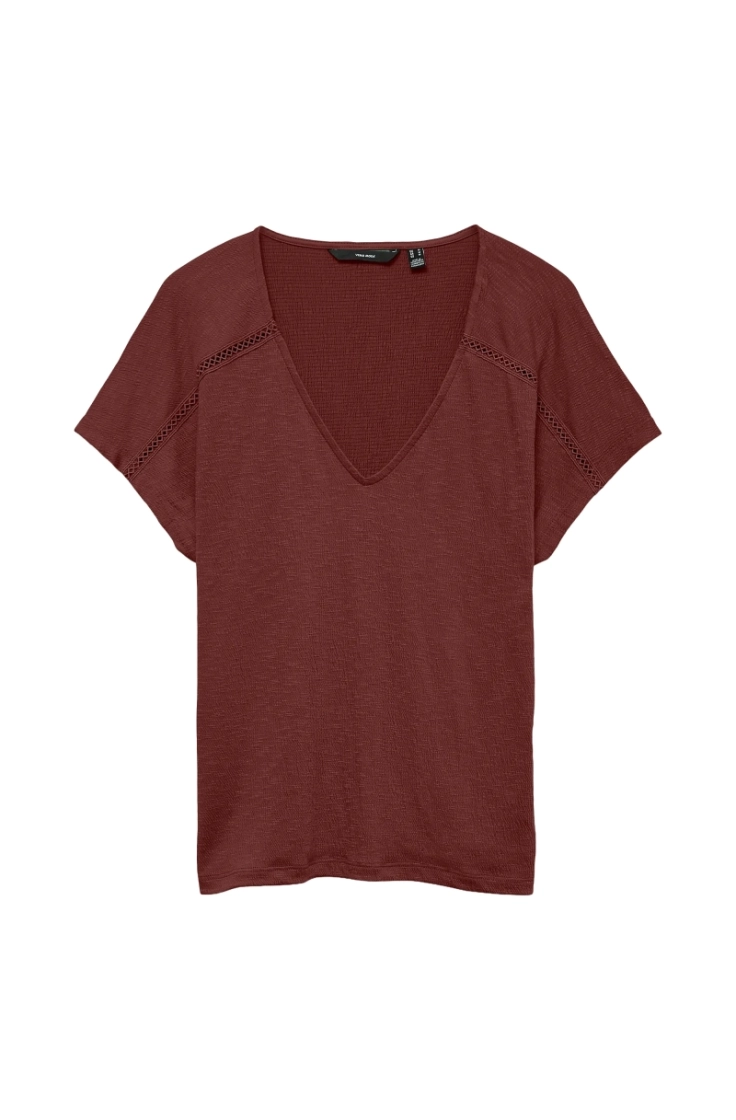 vmlydia cs v-neck top jrs andorra