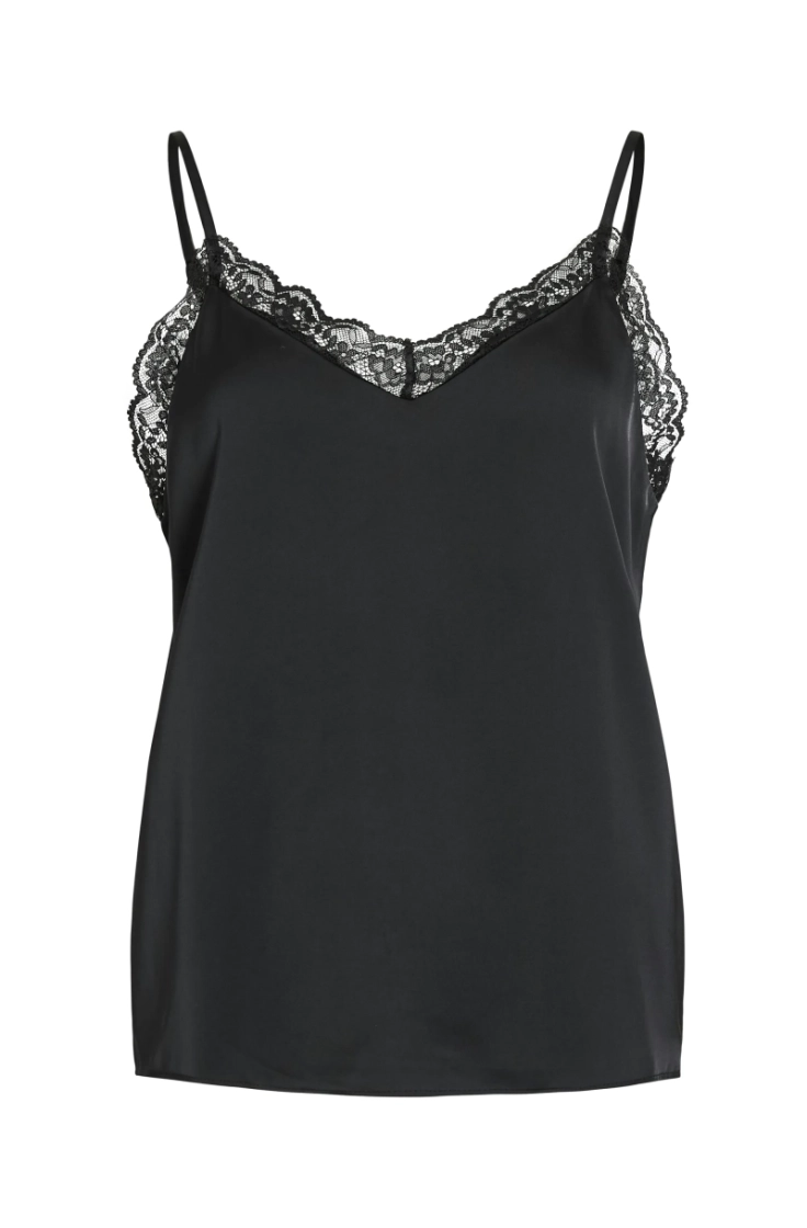 vienna ravenna lace singlet black beauty
