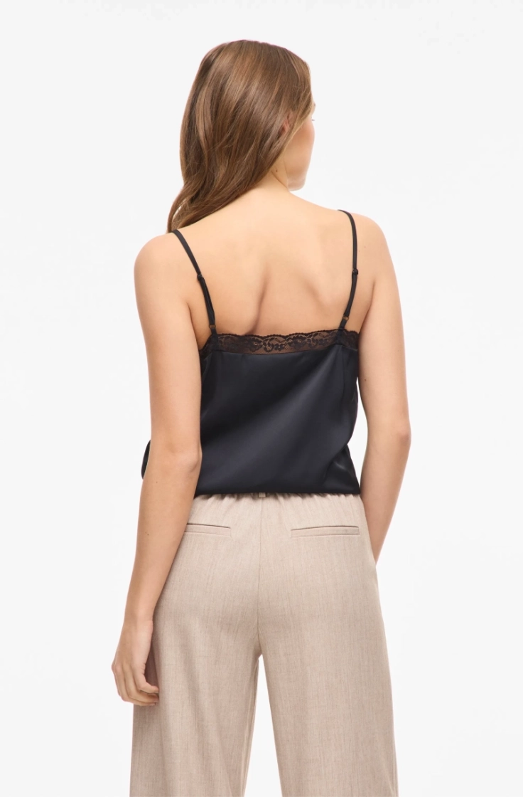vienna ravenna lace singlet black beauty