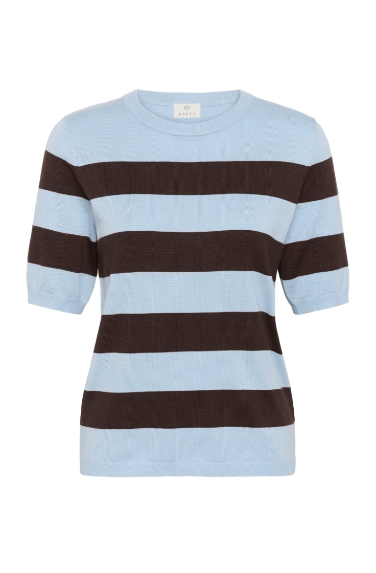 kalizza striped knit 109657 blue fog