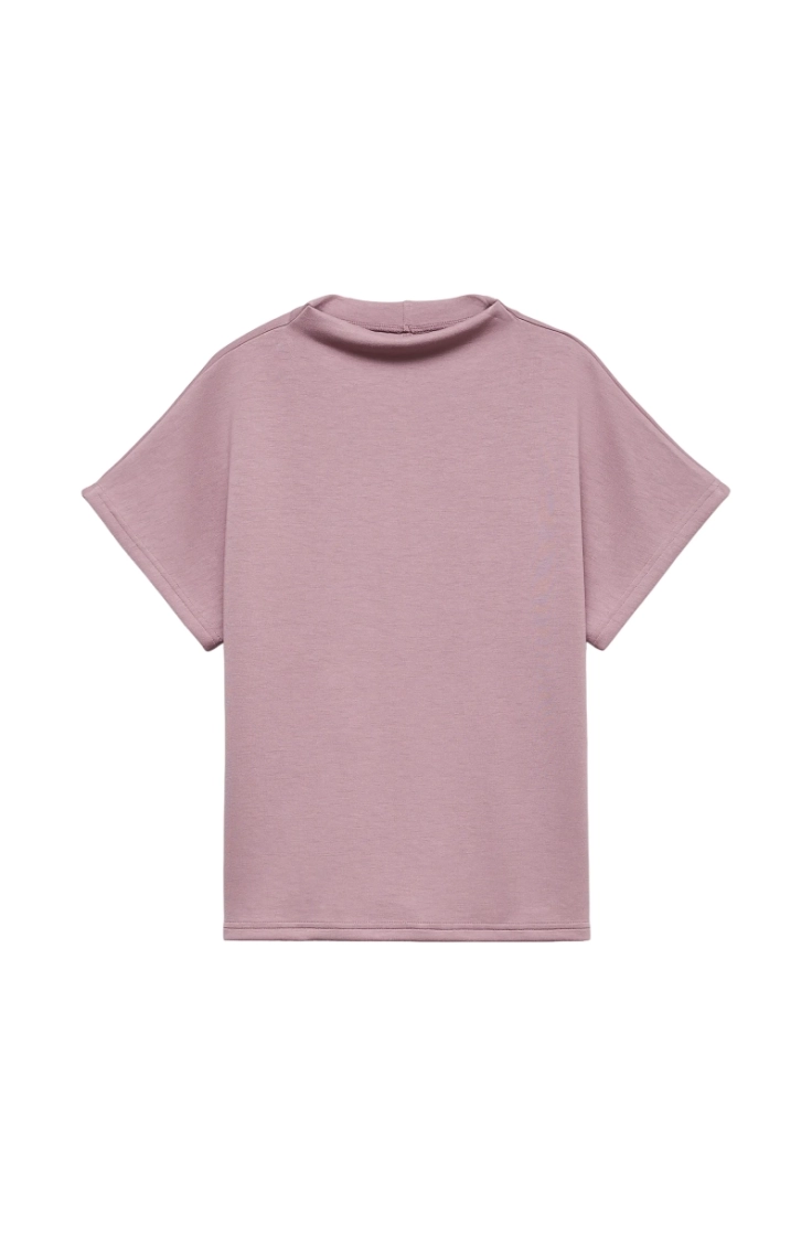 vmhali ss funnel neck top jrs elderberry
