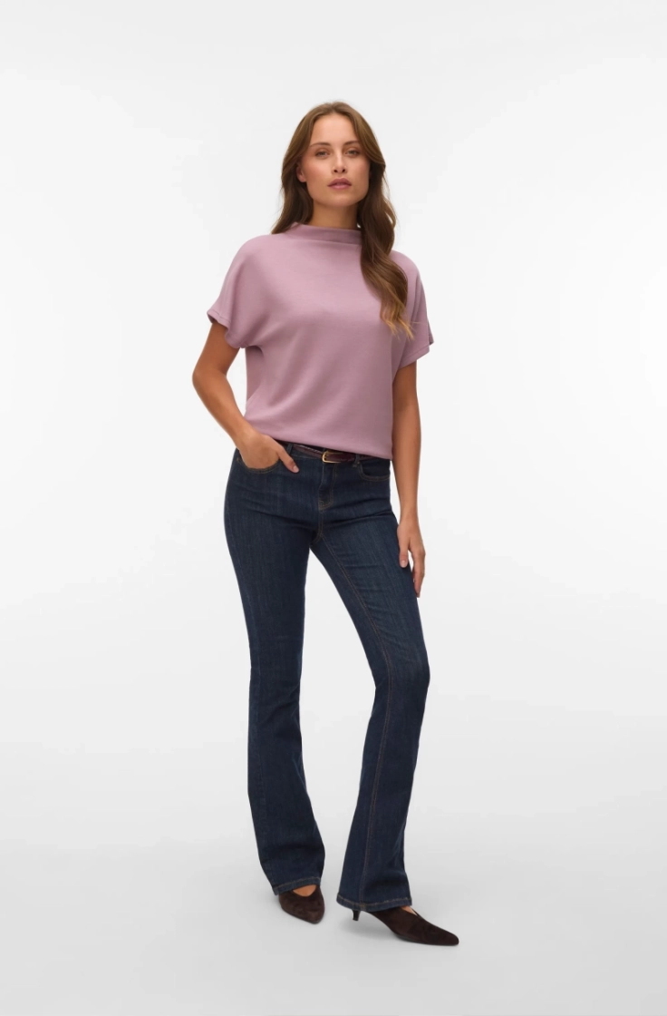 vmhali ss funnel neck top jrs elderberry