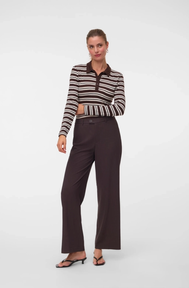 vmtexas mw straight pant chocolate torte