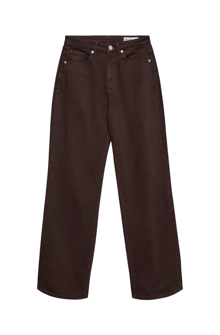 vmtessa hr wide jeans color ga chocolate torte