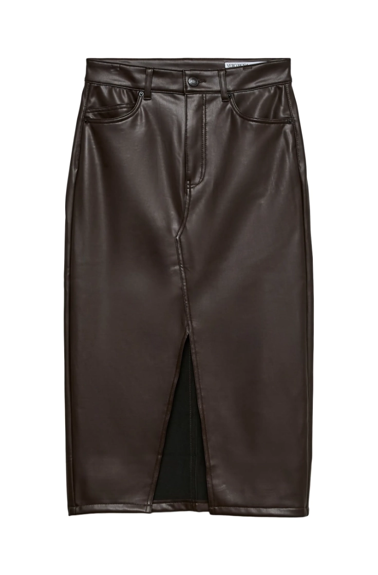 vmveri hr calf pl skirt chocolate torte