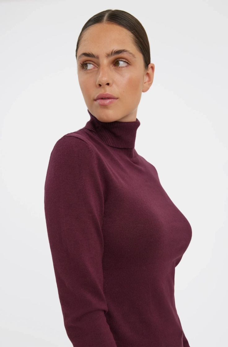 vmglory ls rollneck blouse ga winetasting