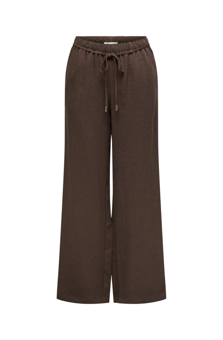 jdyfinn mw belt wide pant wvn coffee bean
