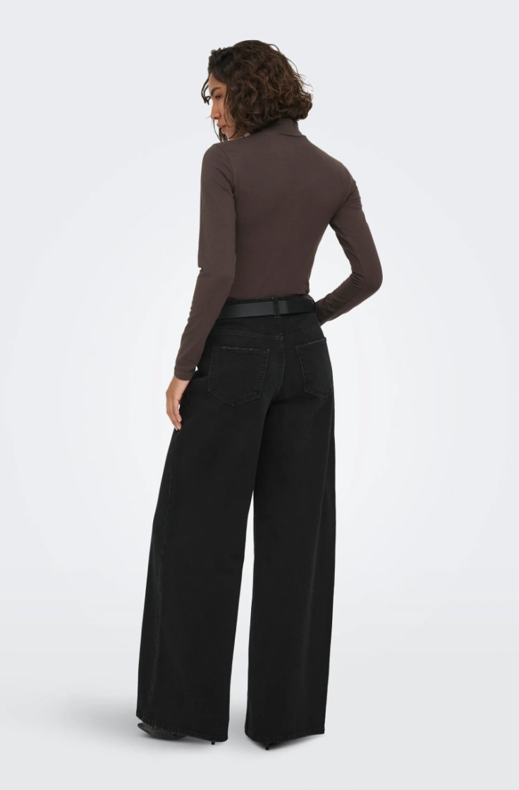 jdyava new turtleneck top jrs  chocolate torte