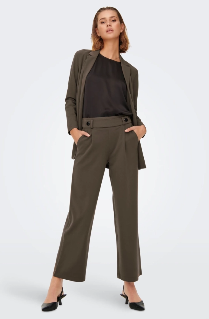 jdygeggo life new long pant jr chocolate brown