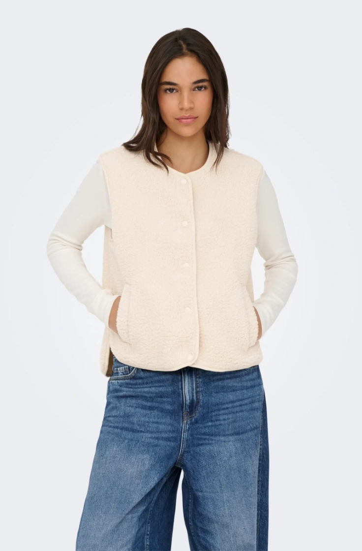 jdysimina teddy waistcoat otw  pumice stone