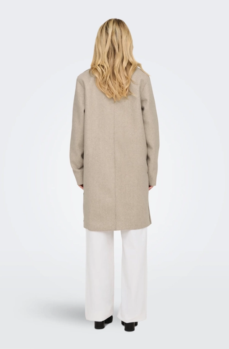 onlcarrie bonded coat otw humus melange