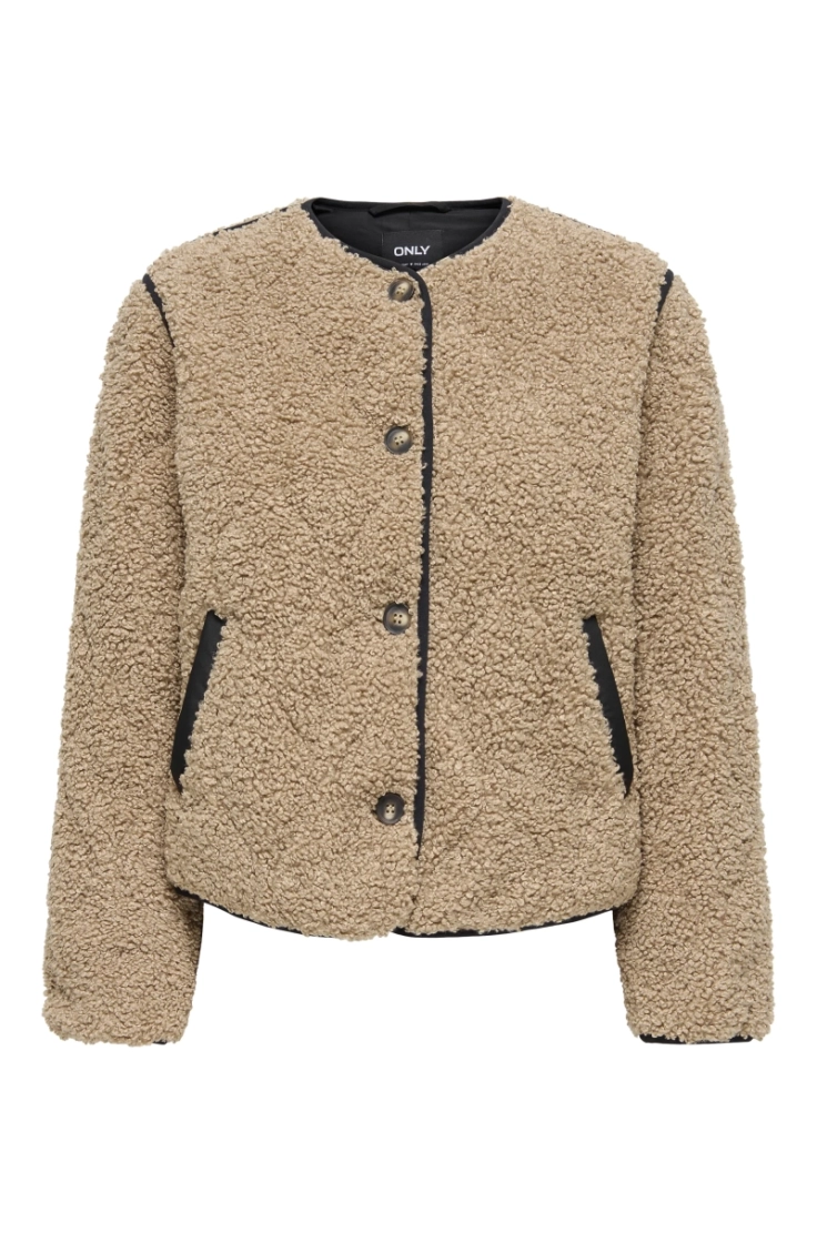onlines teddy jacket cc otw tigers eye blac