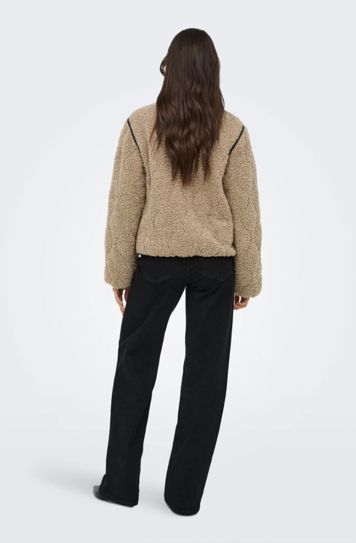 onlines teddy jacket cc otw tigers eye blac