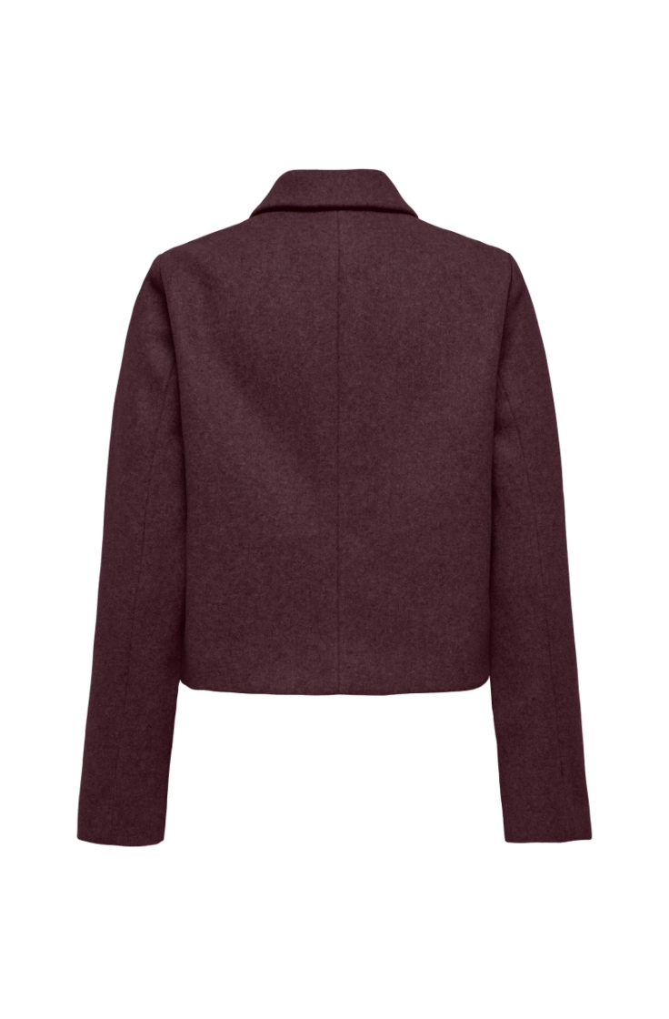 onlvela zip short jacket otw winetasting mel