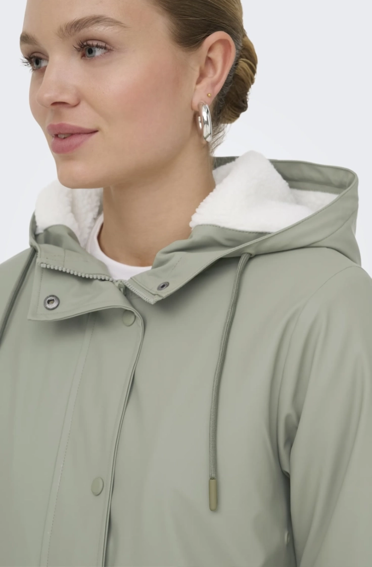 onlsally raincoat otw vetiver