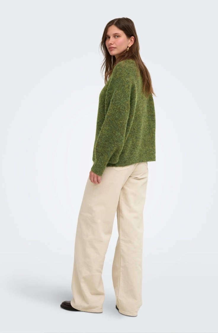 onlnellie ls o-neck knt forest night me