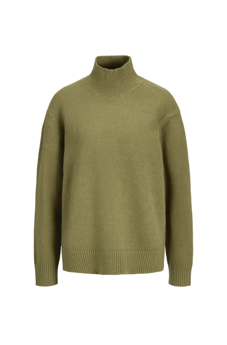 jxcharlie high neck knit nutria