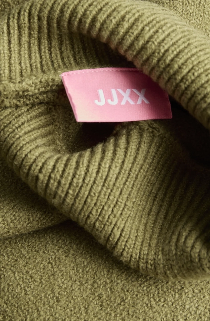 jxcharlie high neck knit nutria