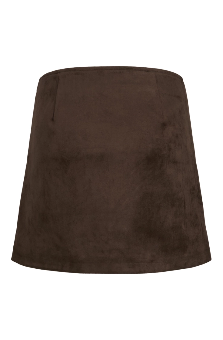 jxluisa brushed mw skirt otw demitasse