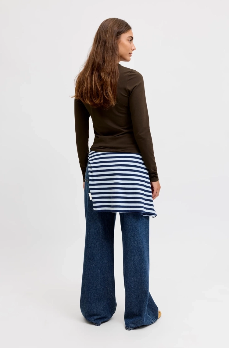 jxceline gigi str ls solid tee demitasse
