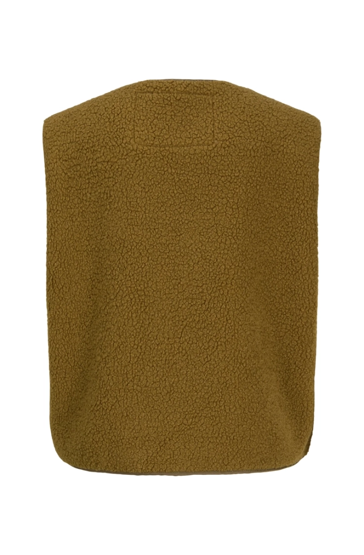 jxvera teddy vest otw sn nutria