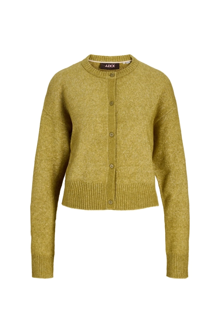 jxnatalie diverse cardigan kni green moss