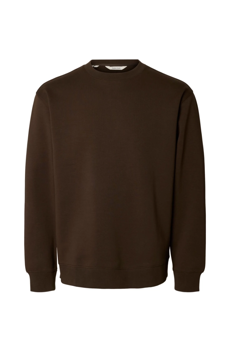 slhtom soft crew neck sweat delicioso