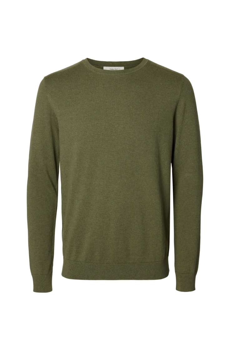 slhberg crew neck kalamata melang