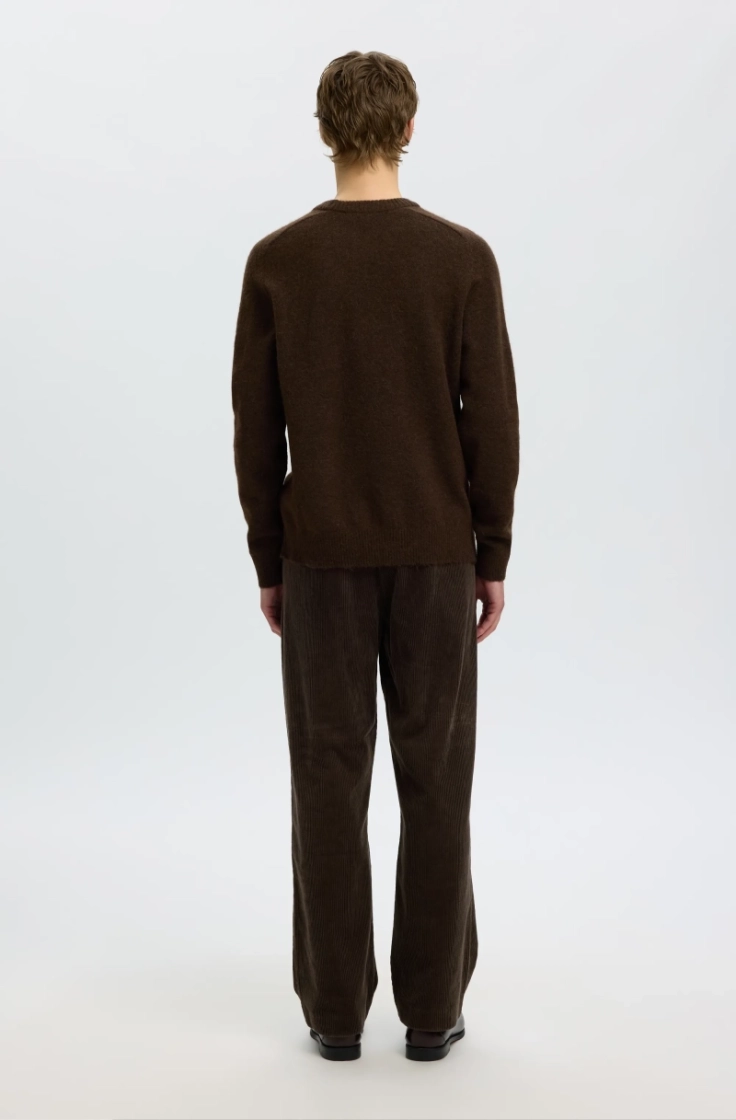 slhrai ls knit crew neck delicioso