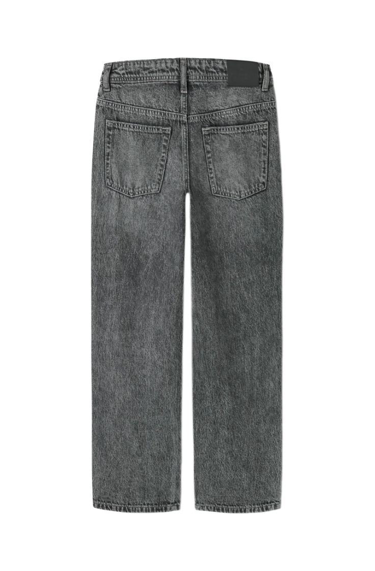nkmryan loose jeans 5760-rm dark grey denim