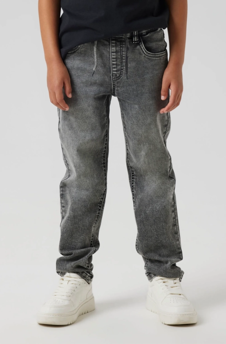 nkmryan slim swe jeans 5225-th medium grey den