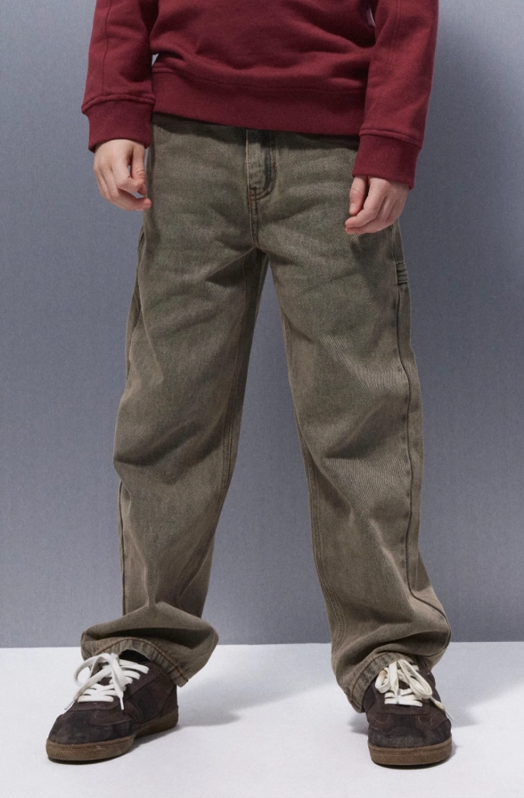 nkmryan straight jeans carp 45 medium brown de