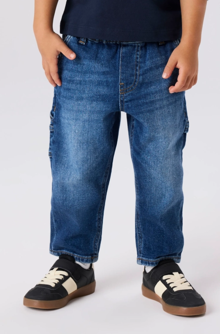 nmmben tap jeans carp 8940-bc dark blue denim