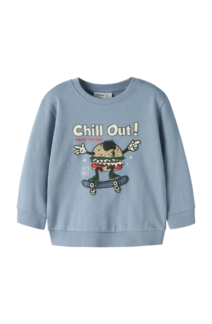 nmmkore ls nreg sweat unb box ashley blue