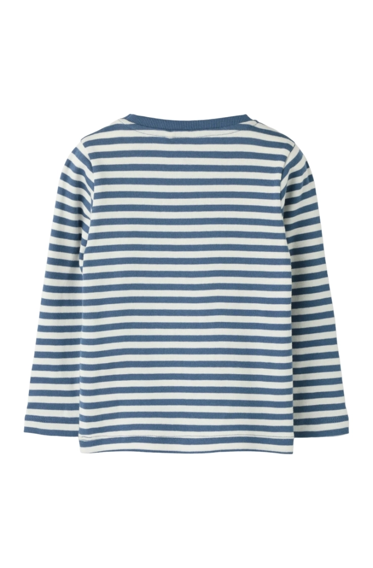 nmmvilly ls slim top vintage indigo 