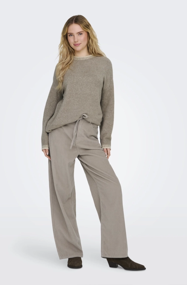 onlbleecker mw belt cord pant  string